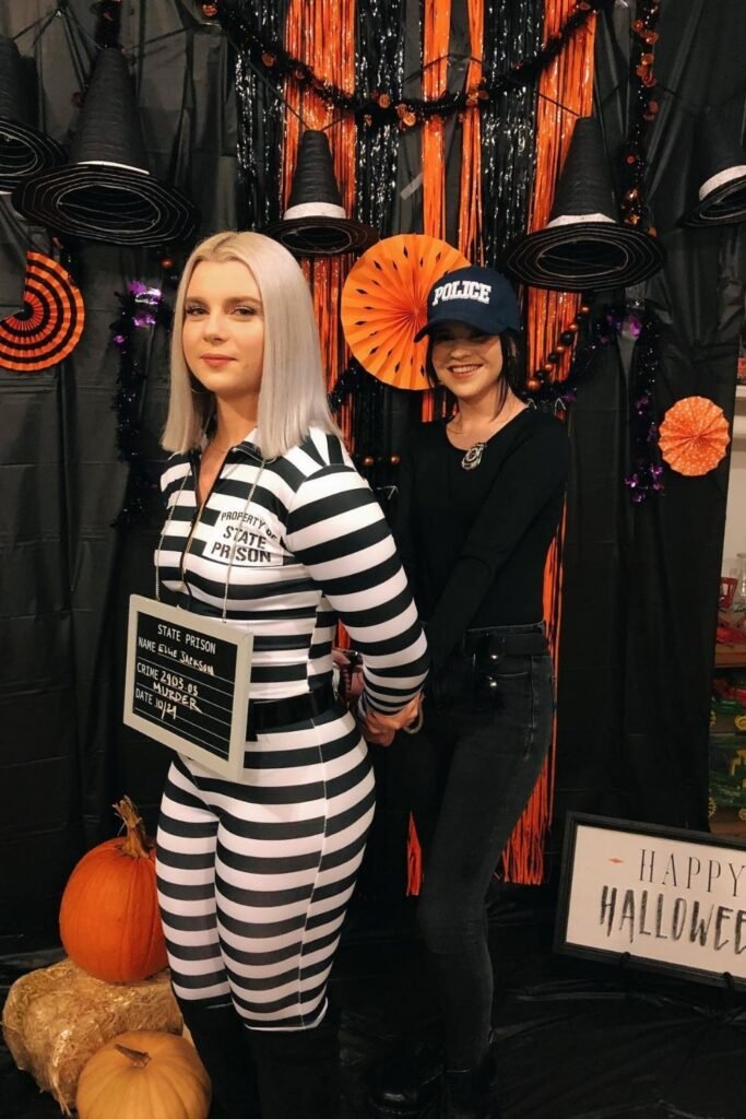 Prisoner and Police Duo for Co-Workers