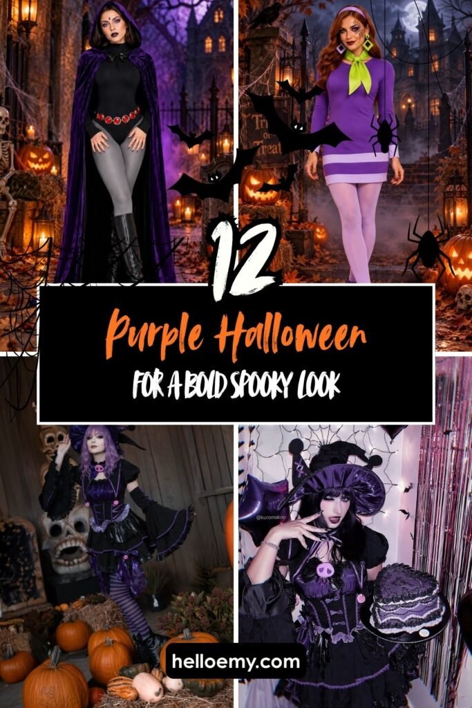 Purple Halloween Costumes for Women