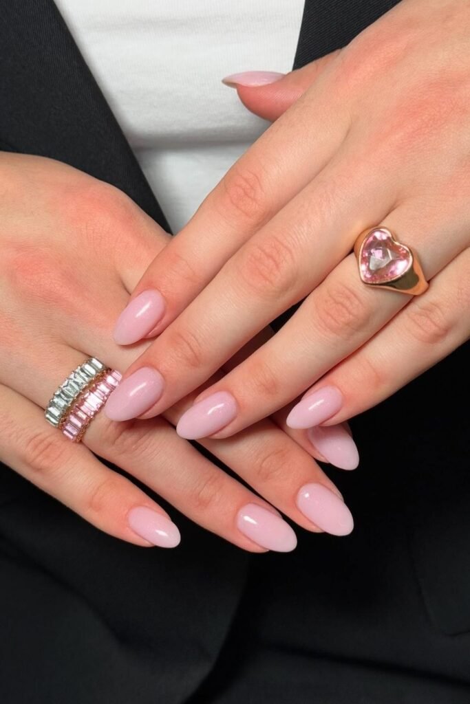 Shimmer Dusted Pink Almonds for Special Occasions