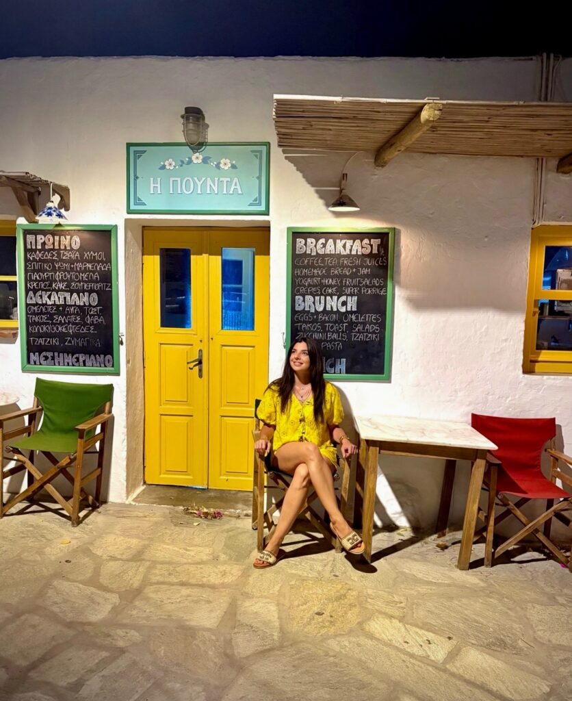 Sunny Yellow Mini Dress With Flat Sandals