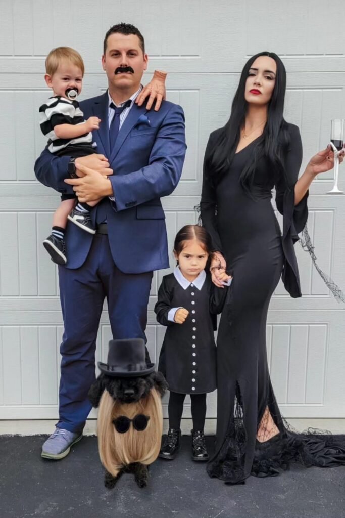 The All-Black Family, Everyone in Formalwear