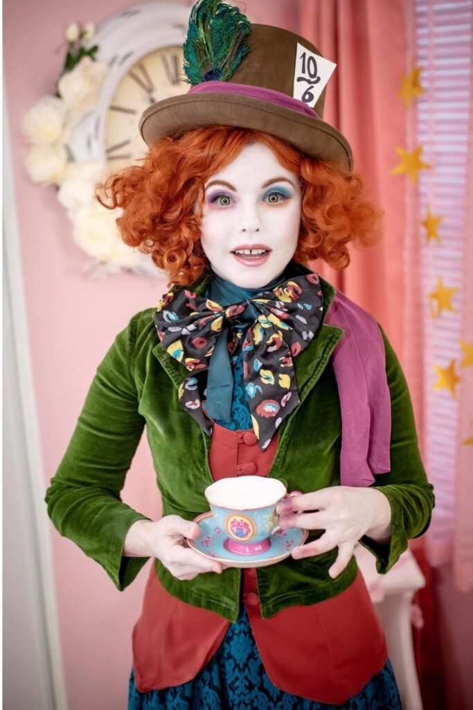 The Tea Party Hatter, Built From Thrift Shop Layers