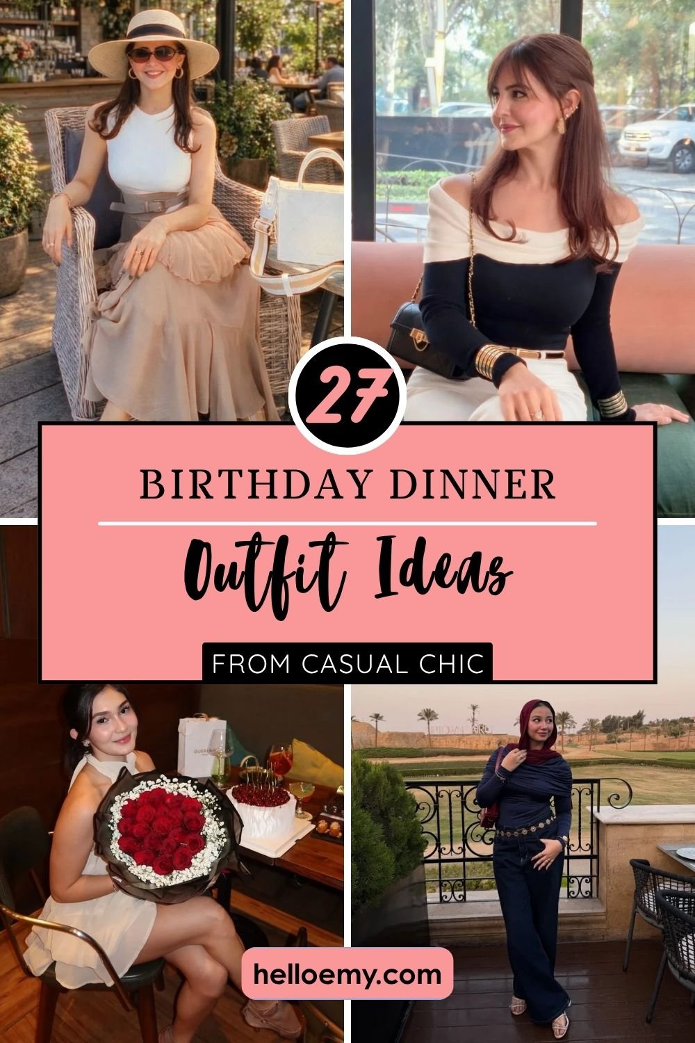 Birthday dinner outfit ideas for women