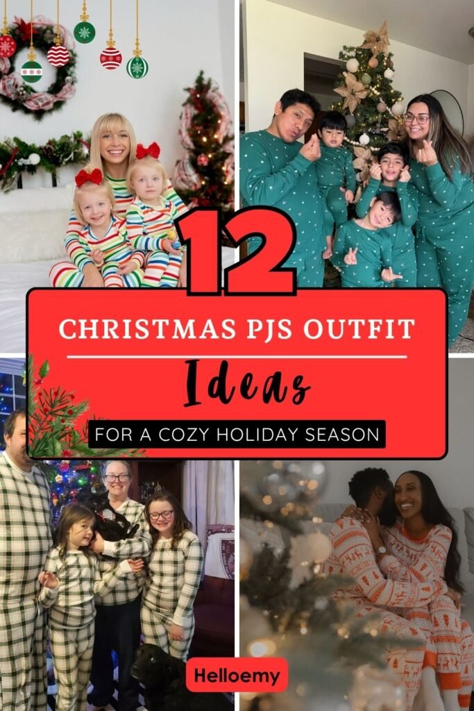 christmas pjs outfit