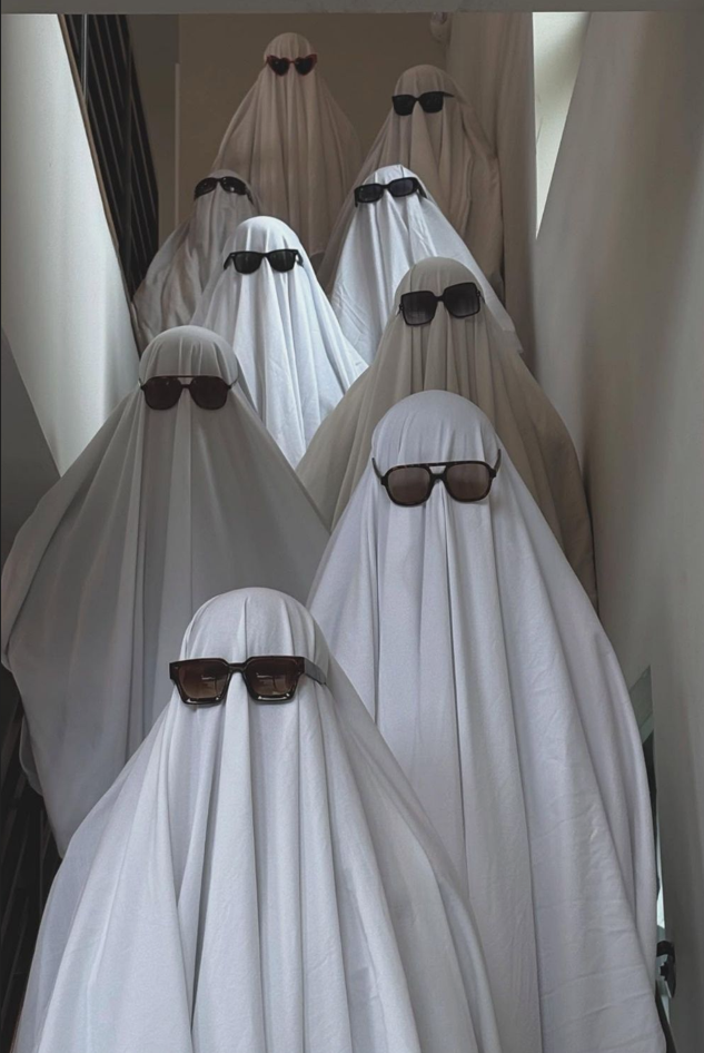 Bedsheet Ghosts in Everyone's Best Sunglasses