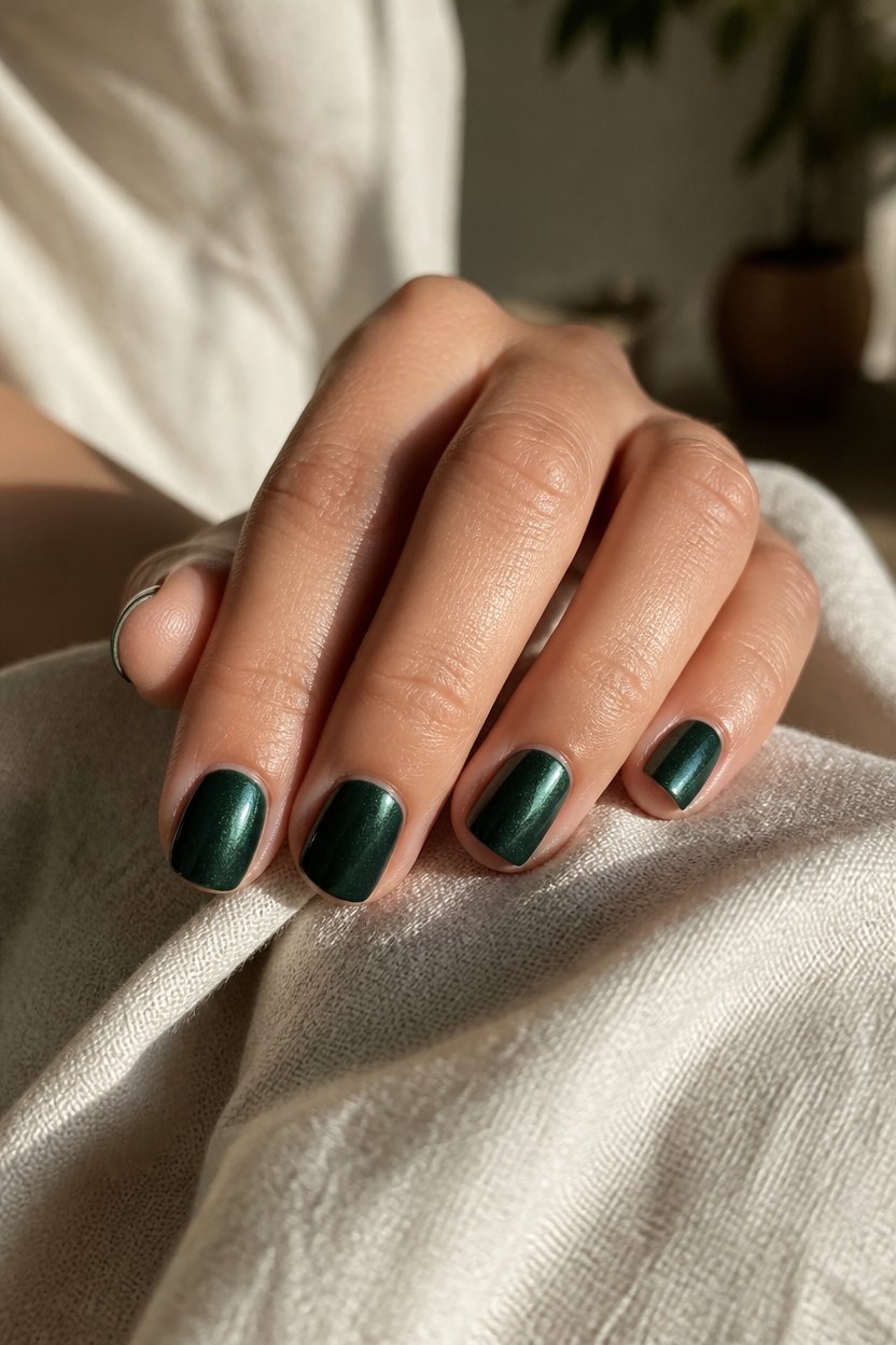 sophisticated halloween nail design