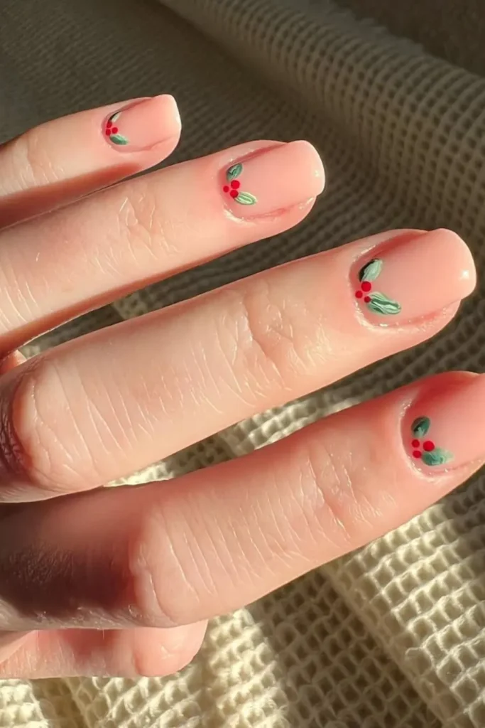 Tiny Holly at the Cuticle