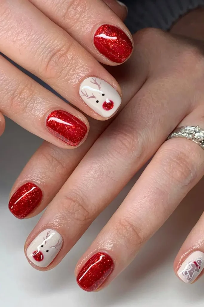 Rudolph and Gingerbread on Cream