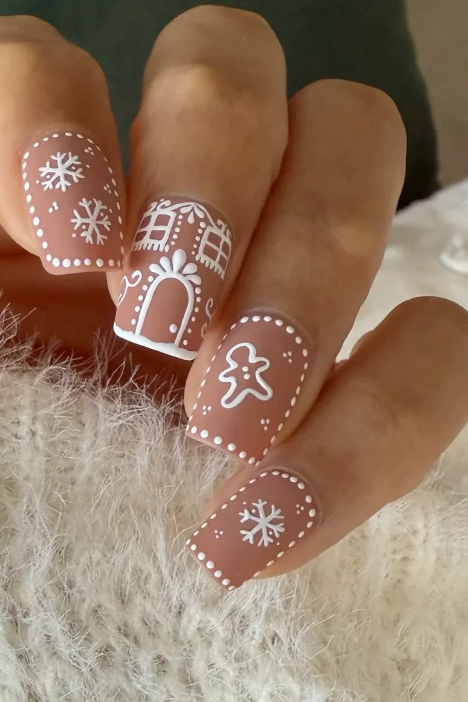 Matte Gingerbread Cookies